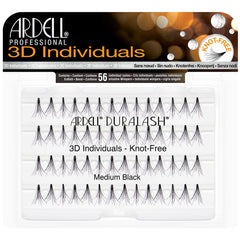 Ardell Duralash 3D Individuals Knot Free - Medium Black