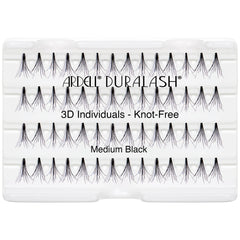 Ardell Duralash 3D Individuals Knot Free - Medium Black (Tray Shot)