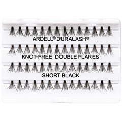 Ardell Duralash Double Up Individuals Knot Free - Short Black (Tray Shot)