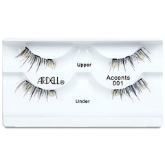 Ardell Magnetic Lashes Accents 001 (Tray Shot)