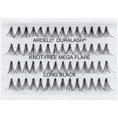 Ardell Mega Flare Individual Lashes - Long Black (Tray Shot)