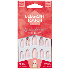 Elegant Touch Luxe Looks False Nails Very Cherry