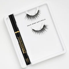 Eylure Pro Magnetic Faux Mink Lashes Naturals - Tray Shot