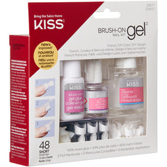 Kiss False Nails - Brush-On Gel Nail Kit (Angled Shot 1)