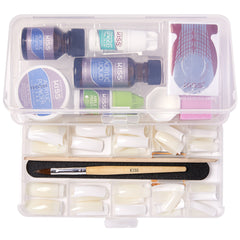 Kiss False Nails - Complete Salon Acrylic Kit (Open Pack)