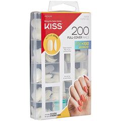 Kiss False Nails - Full Cover Active Oval Nails (Angled Shot 1)