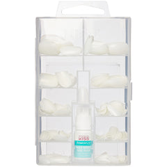 Kiss False Nails - Full Cover Active Oval Nails (Open Pack)