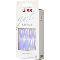 Kiss False Nails Gel Fantasy Nails - Parasol (Angled Shot 2)