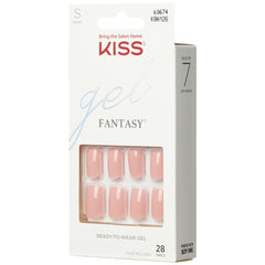 Kiss False Nails Gel Fantasy Nails - Ribbons (Angled Shot 2)