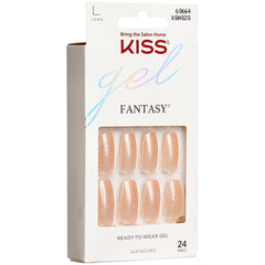 Kiss False Nails Gel Fantasy Nails - Rock Candy (Angled Shot 1)