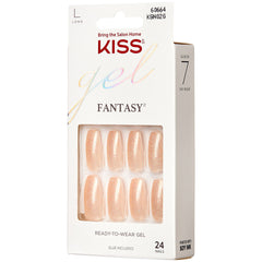 Kiss False Nails Gel Fantasy Nails - Rock Candy (Angled Shot 2)