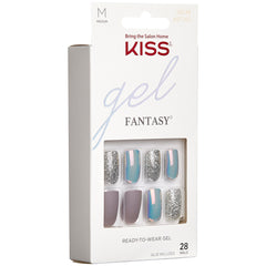 Kiss False Nails Gel Fantasy Nails - Wake Up Call (Angled Shot 1)