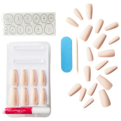 Kiss False Nails Gel Fantasy Sculpted Nails - 4 The Cause (Open Pack)