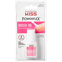 Kiss False Nails Powerflex Nail Glue - Brush-on (5g)