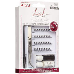 Kiss Lash Couture 3D DIY Faux Lash Extensions Kit (Angle Shot 1)