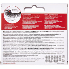 Kiss Lash Couture Faux Mink Collection - Gala (Back of Packaging)