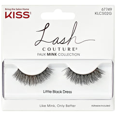 Kiss Lash Couture Faux Mink Collection - Little Black Dress