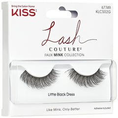 Kiss Lash Couture Faux Mink Collection - Little Black Dress (Angled Shot 1)