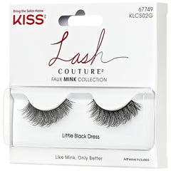 Kiss Lash Couture Faux Mink Collection - Little Black Dress (Angled Shot 2)