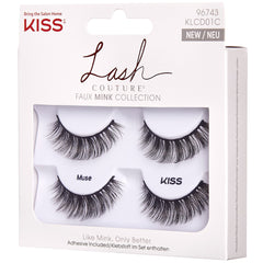 Kiss Lash Couture Lashes - Muse (Twinpack) (Angled Shot 2)