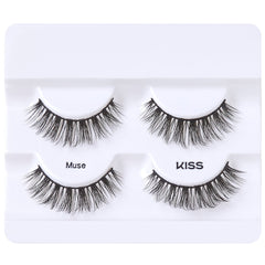 Kiss Lash Couture Lashes - Muse (Twinpack) (Tray Shot)