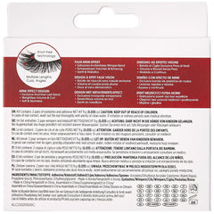 Kiss Lash Couture Lashes - Soir (Twinpack) (Back of Packaging)
