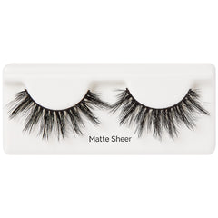 Kiss Matte Black Faux Mink Collection - Matte Sheer (Lash Tray Shot)
