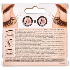 Kiss True Volume Lashes - Ritzy (Back of Packaging)