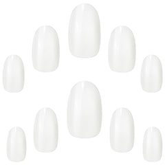 Elegant Touch Bare False Nails Oval - Nails Loose