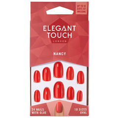 Elegant Touch Colour False Nails Nancy
