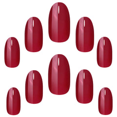 Elegant Touch Colour False Nails Ruby Red - Nails Loose
