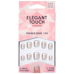 Elegant Touch False Nails French Bare 144