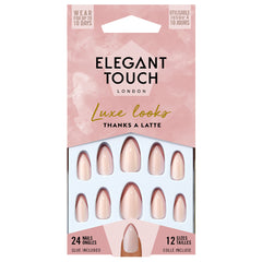 Elegant Touch Luxe Looks False Nails Thanks A Latte