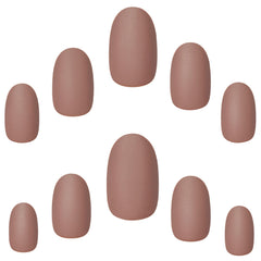 Elegant Touch Nude False Nails Mink - Nails Loose