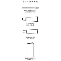 Eylure Lash-Pro Lash Tint Black - Contents