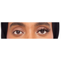 Eylure Luxe Faux Mink Lashes Amethyst - Model Shot