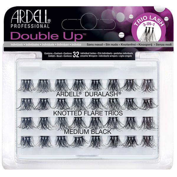 Duralash Double Up Knotted Flare Trios Medium