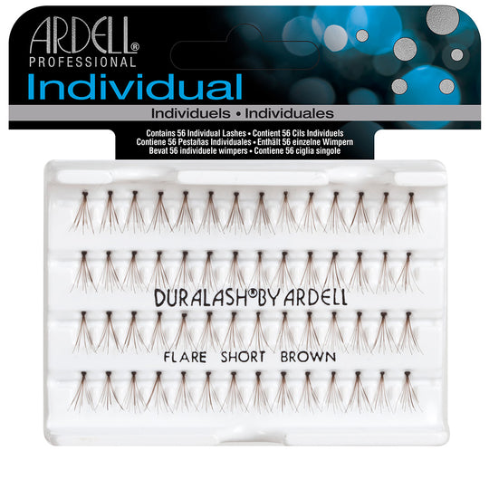 Ardell Duralash Flare Individual Lashes Short Brown