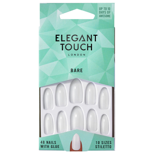 Elegant Touch Bare False Nails Stiletto