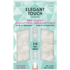 Elegant Touch Bare False Nails Bumper Kit Oval