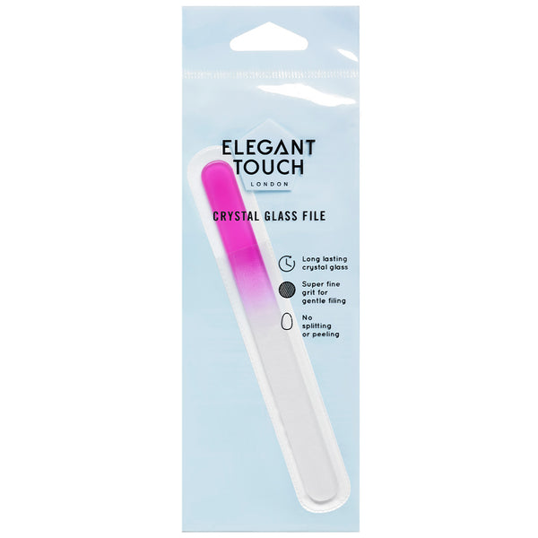 Elegant Touch Crystal Glass File | Nails