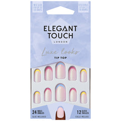 Elegant Touch Luxe Looks False Nails Tip Top