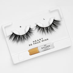Eylure Luxe 3D Lashes Heart - Tray Shot