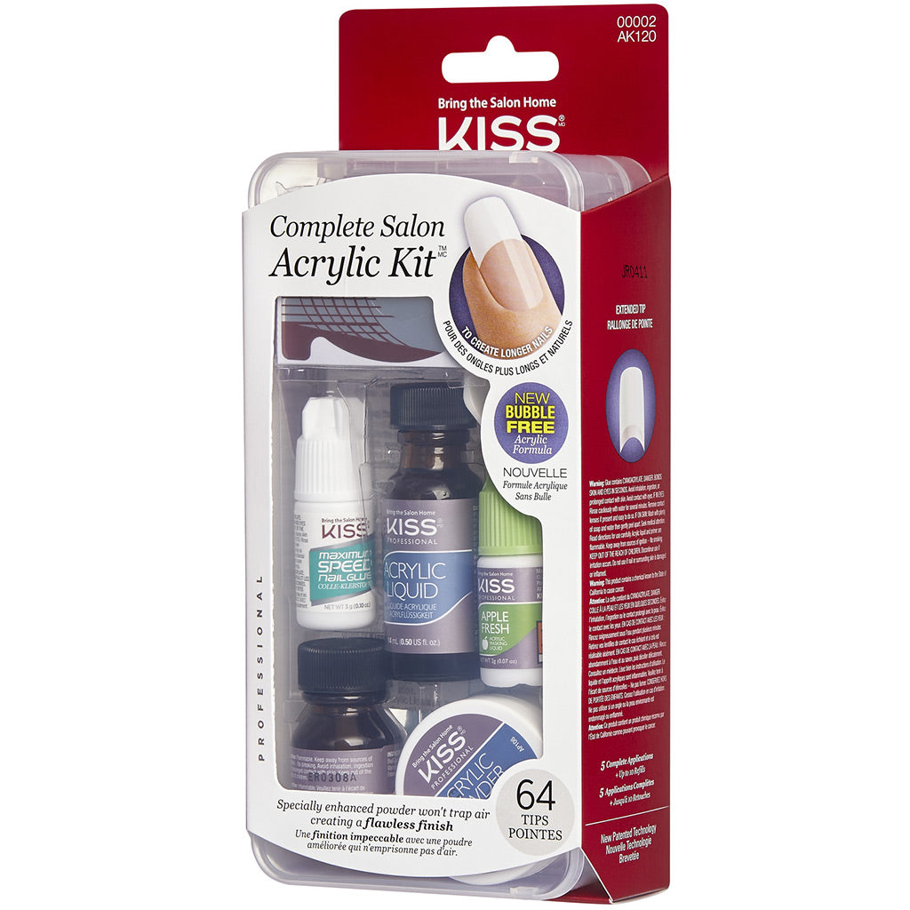 Walmart kiss acrylic nail kit hotsell