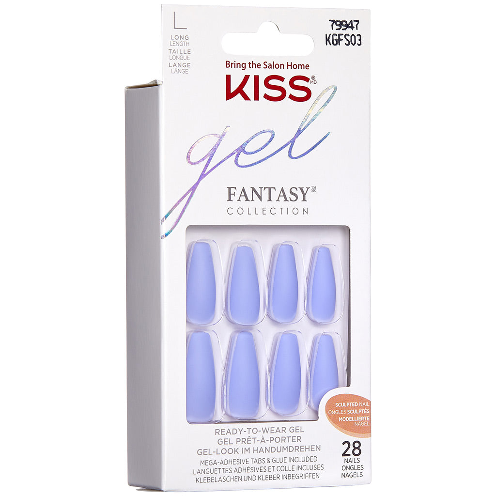 Kiss False Nails Gel Fantasy Sculpted Nails - Night After | Nails