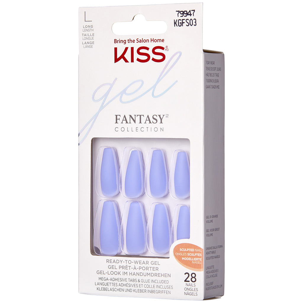 Kiss False Nails Gel Fantasy Sculpted Nails - Night After | Nails