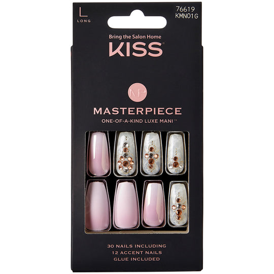 Kiss False Nails Masterpiece Nails - Kitty Gurl