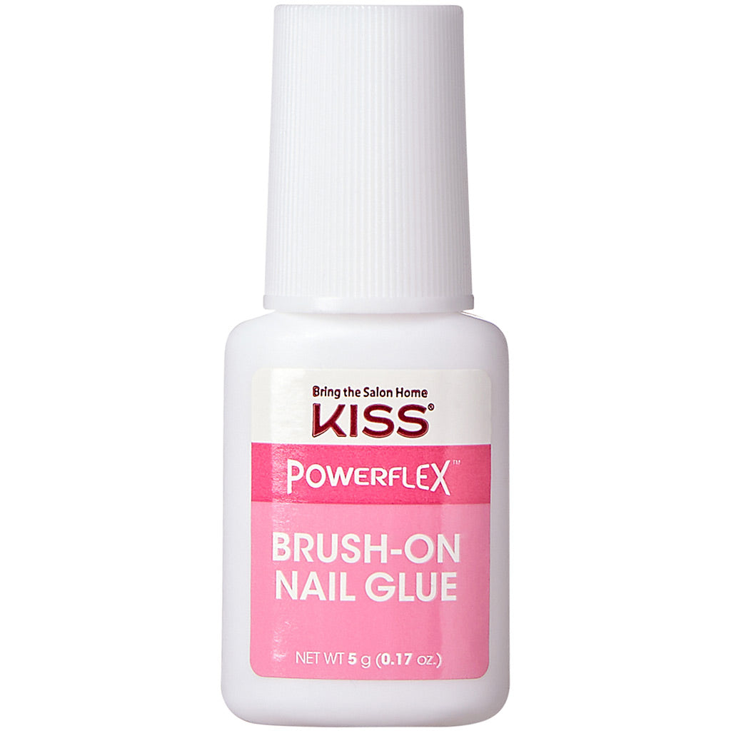 Kiss False Nails Powerflex Nail Glue Brushon (5g) Nails