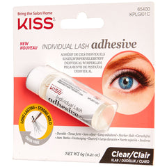 Kiss Individual Lash Adhesive Clear (6g) (Angled Shot 2)
