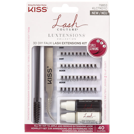 Kiss Lash Couture 3D DIY Faux Lash Extensions Kit